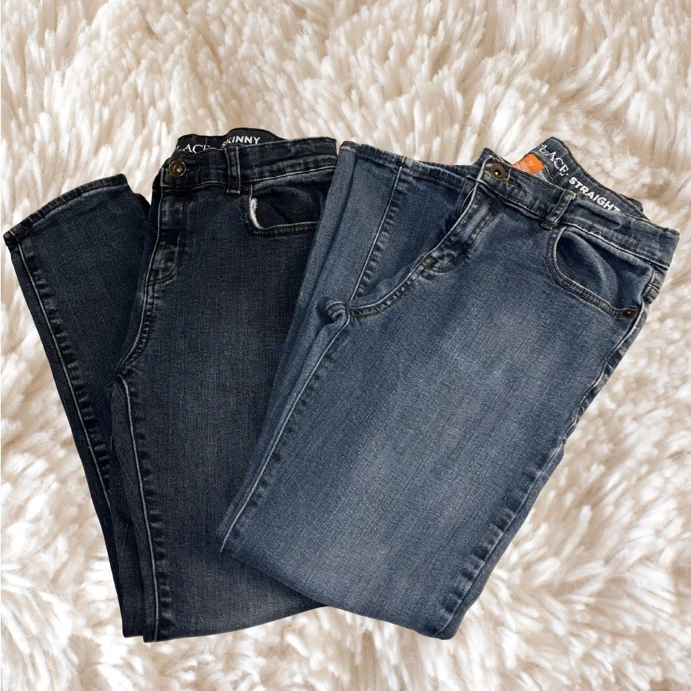 The Children's Place Dark and Light Blue Kids Jeans